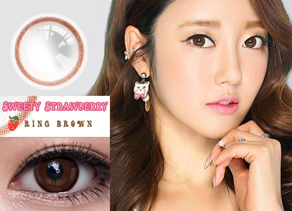 Sweety Strawberry Ring Brown
